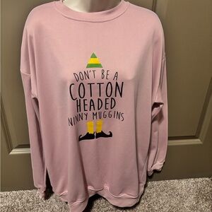 Pink Graphic Sweatshirt